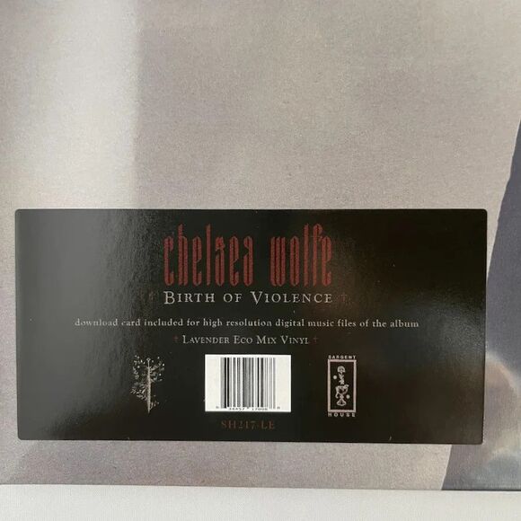 Chelsea Wolfe – Birth Of Violence – Lavender Eco Mix Vinyl, LP Sargent House NEW - Picture 2 of 3